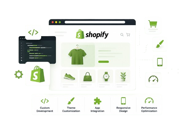 Shopify Development Services - HISU IT SOLUTION Jaipur